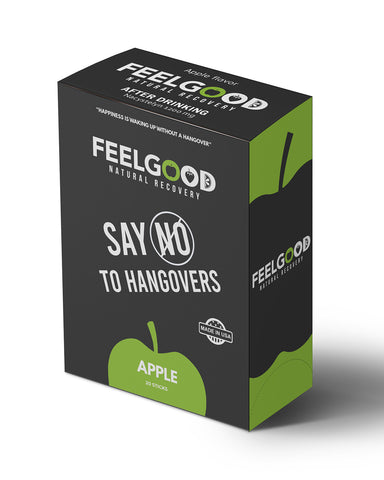 FEELGOOD Hangover Cure Apple Party Box Dietary Supplement (30) Sticks