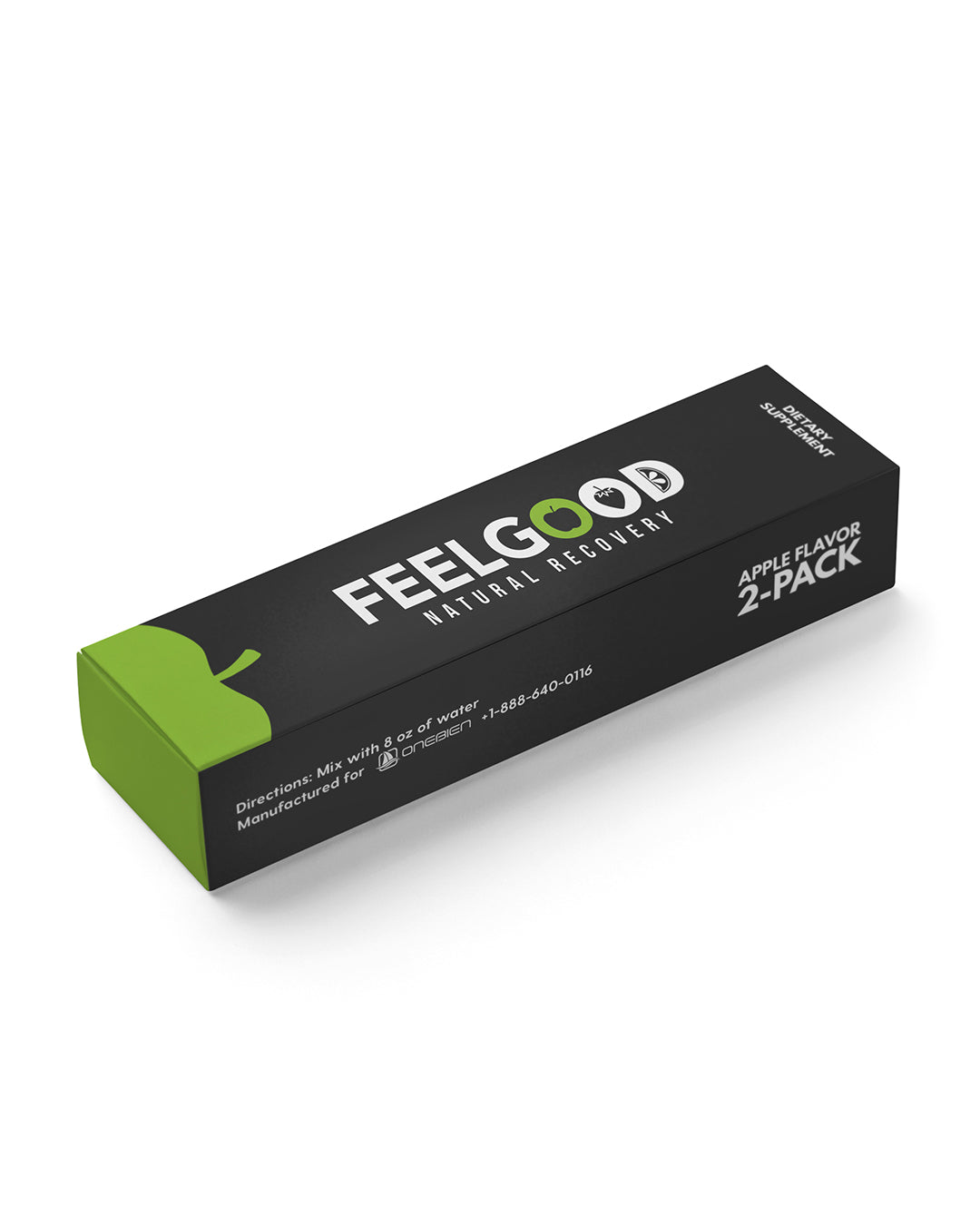 FEELGOOD Hangover Cure Apple Grab N' Go Dietary Supplement (2) Sticks