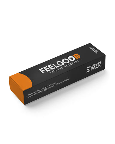 FEELGOOD Hangover Cure Orange Grab N' Go Dietary Supplement (2) Sticks